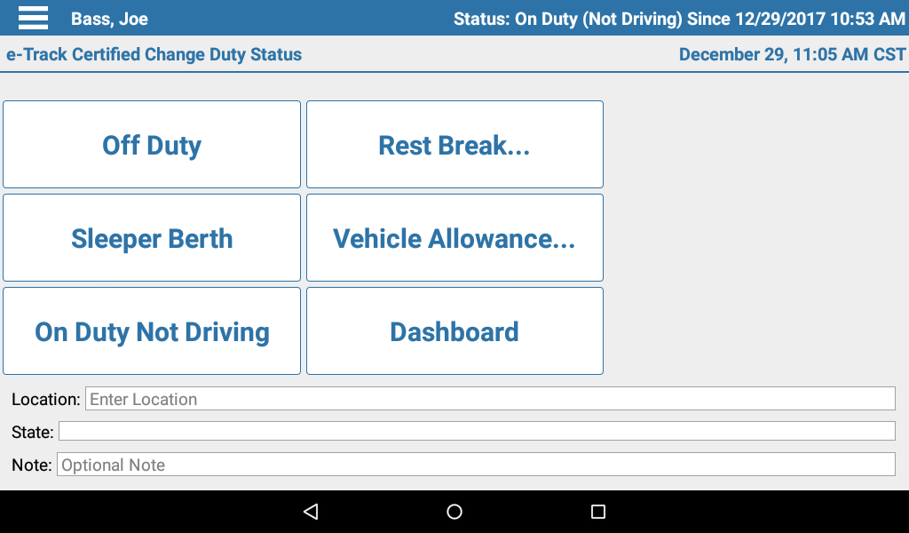 e-Track Certified - App on Amazon Appstore