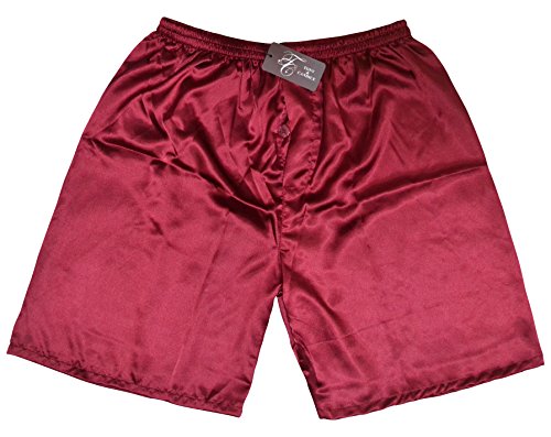 Men's Satin Boxer Shorts, Underwear in Combo Pack3