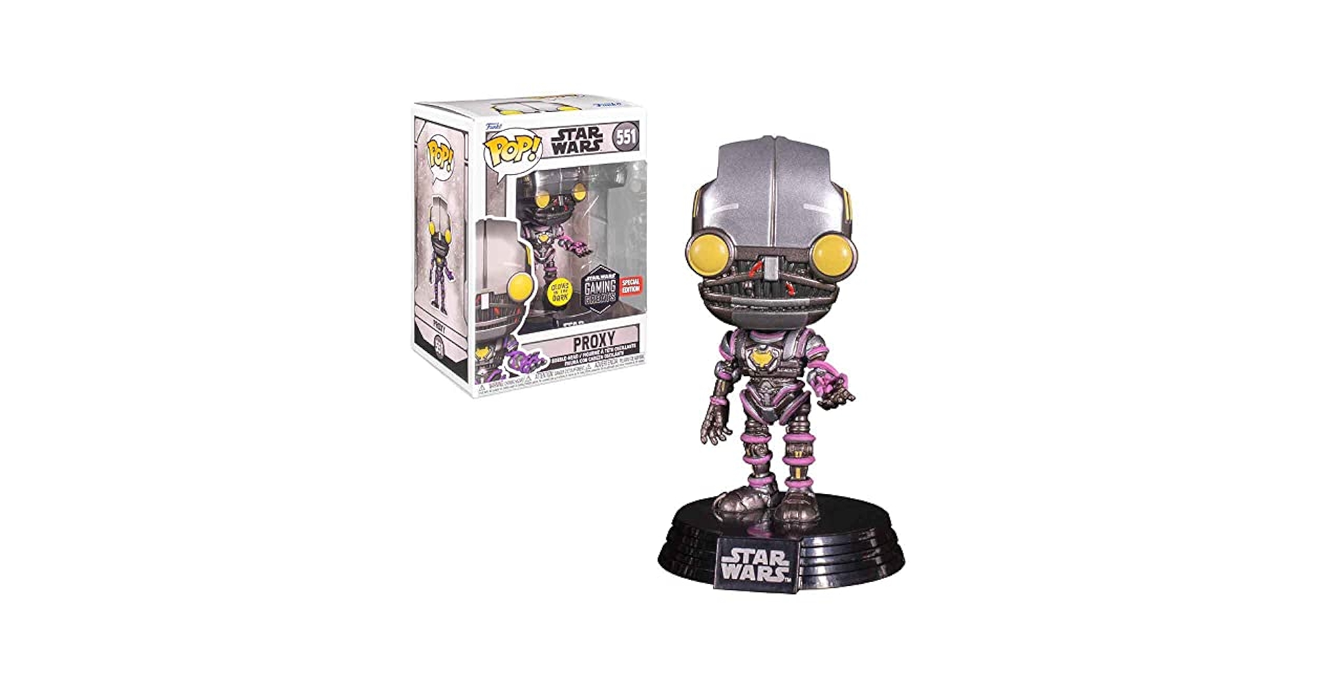 Amazon.com: Funko Pop! Star Wars: Force Unleashed - Proxy