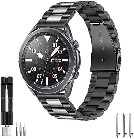 Amazon Com Intoval Band For Samsung Galaxy Watch 3 45mm Watch 46mm Gear S3 Frontier Gear S3 Classic Premium Stainless Steel Bands With Link Adjustment Tool 22mm Strap Black Amazon Com Intoval Band For Samsung Galaxy Watch 3 45mm Watch 46mm Gear S3 Frontier Gear S3 Classic Premium Stainless Steel Bands With Link Adjustment Tool 22mm Strap Black