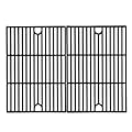Uniflasy Matte Cast Iron Grill Accessories Cooking Grid Grate Replacement Parts for Brinkmann, Kenmore 720-0670a, Nexgrill 720-0830H 720-0697 Members Mark, Uniflame, Kmart Model Grills Grate
