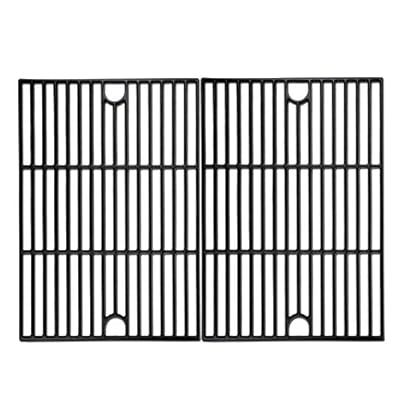 Uniflasy Matte Cast Iron Grill Accessories Cooking Grid Grate Replacement Parts for Brinkmann, Kenmore 720-0670a, Nexgrill 720-0830H 720-0697 Members Mark, Uniflame, Kmart Model Grills Grate