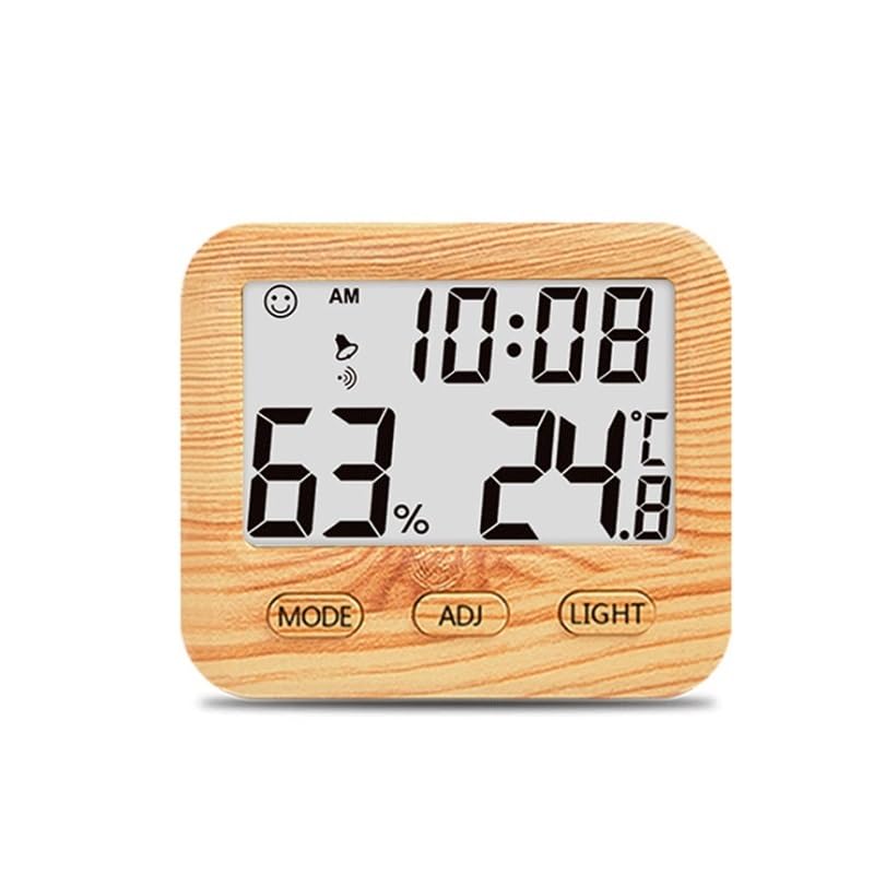 Digital Thermometer Home Use Indoor Wall Mounted Temperatur Humidity Meter