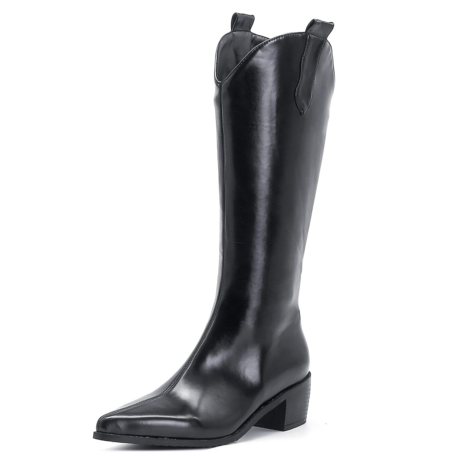 Gicoiz Pointed Toe Equestrian Women Outdoor Horse Riding Boots