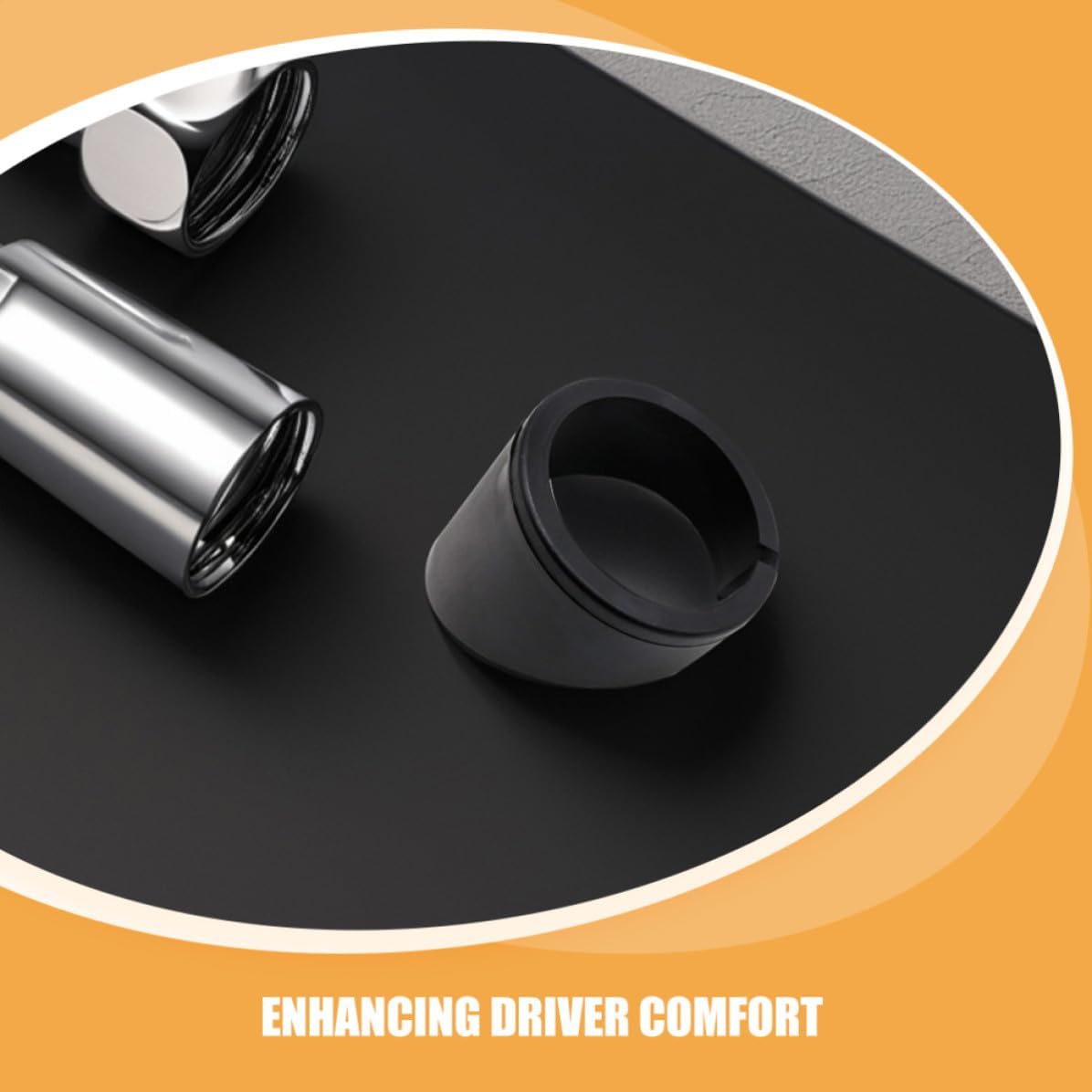 Cabilock 2pcs Universal Dome Gauge Protector for Car Gauges with Sunlight Protection and Glare Reducing Features for City Commutes and Long Distance Travel