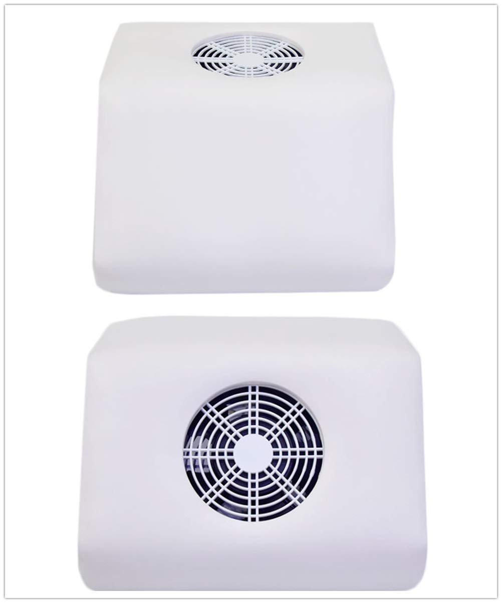 SGSG Grande aspiratore per Unghie Elettrico Collettore di polveri Macchina Unghie Aspirapolvere Salone Manicure Pedicure Strumento di Estrazione con ventole a velocità Regolabile