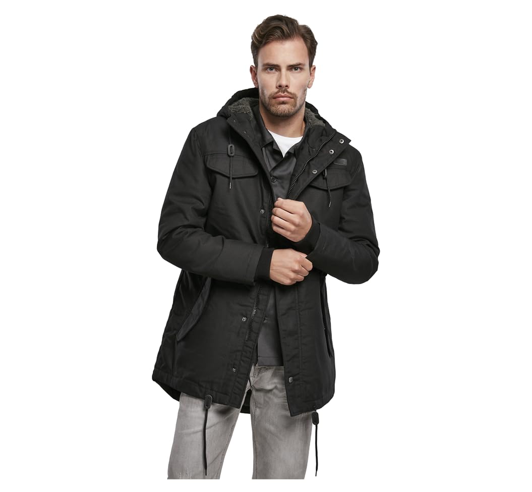 Brandit Brandit Marsh Lake Teddyparka męska Marsh Lake Teddyparka Men Mężczyźni,czarny,XL