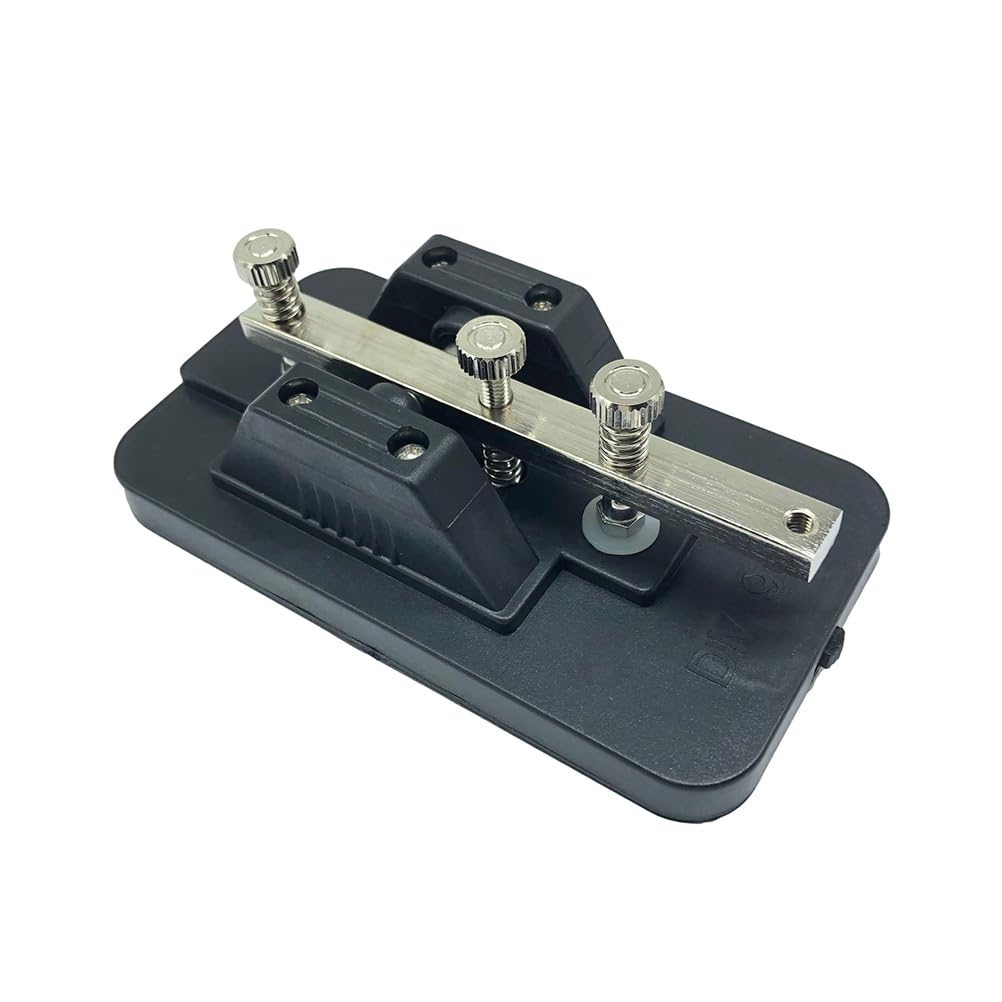Morse Code Manuel CW Keys Enseignement Télégraphe Praticien avec Buzzer Radio à ondes courtes Pièces de rechange Accessoires