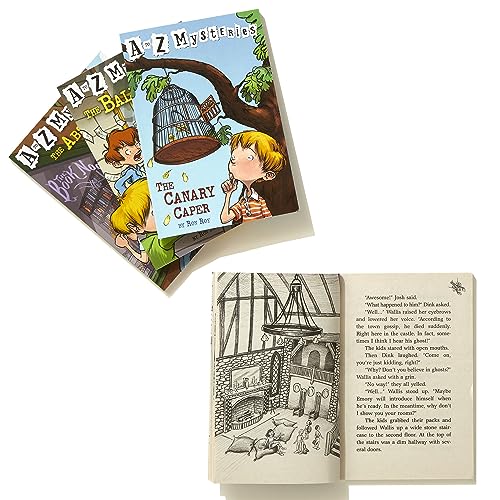 A to Z Mysteries Boxed Set Collection #1 (Books A, B, C, & D) - Image 5