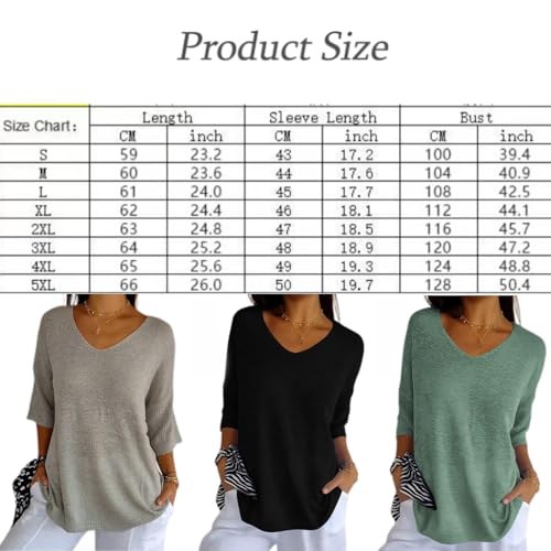 Frontley Shamfreshen Solid Color Knitted V-Neck Top, Frontley Solid Color Knitted V-Neck Top-Gray-Green||M4