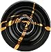 MAGICYOYO N11 Professional Unresponsive Yoyo N11 Dual Purpose Alloy Trick YoYo Ball (Black with Golden) with Bag, Glove, 12 Yoyo Strings and Responsive Bearing Kit