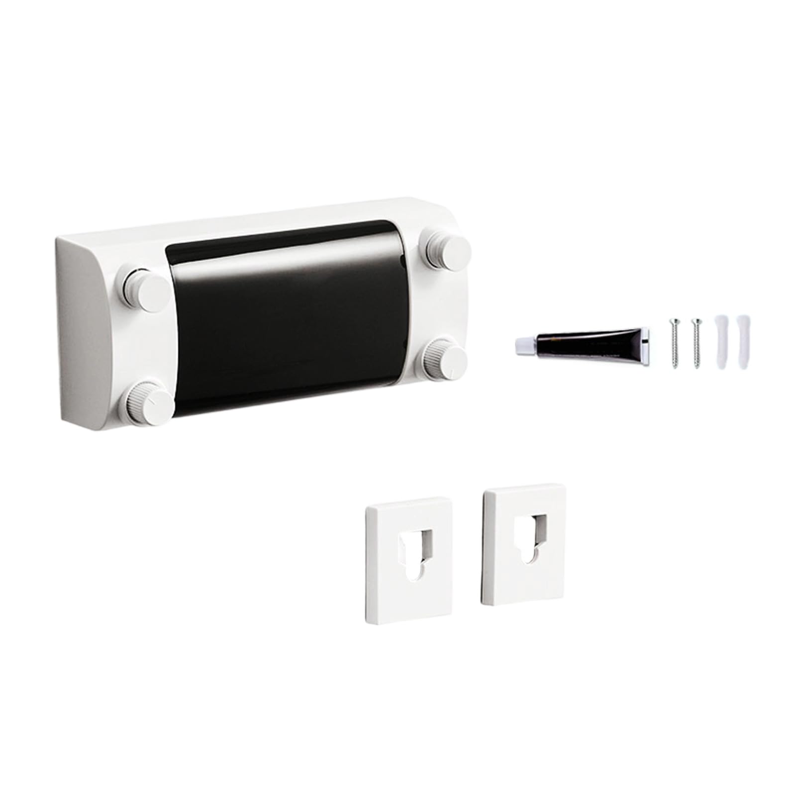 Snorvixre Expandable Retractable Laundry Drying Line for Small Spaces Indoor Outdoor Use Steel Wire Wall Mounted Clothesline Retractable Clothesline Indoor