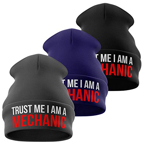 Purple Print House Beanie Hat Berretto, Nero