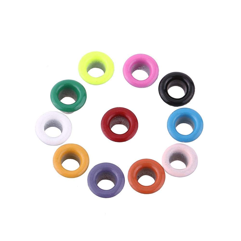 500 Pz Occhielli In Metallo 3mm Rotondi Per Scrapbooking Card Making Craft E Occhielli Caldi In Pelle