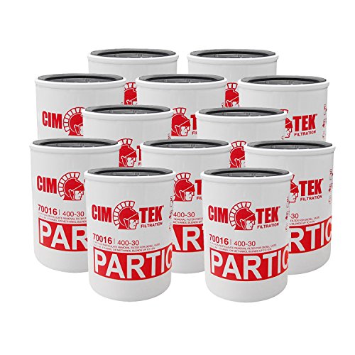 Cim-Tek 70016-12 400-30 Spin-On Filter 400-30 30 Micron 12-Pack