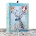 Ingooood- Jigsaw Puzzle- Fantasy Series- Flower Raindrop Colorful Deer - 1000 Piezas para Adultos