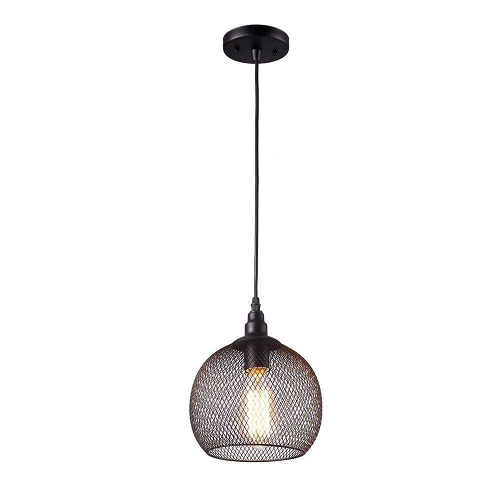 Lámpara industrial retro para comedor y restaurante con diseño mini pierced calado