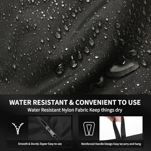 Yupoxiu Smell Proof Cleat Bag - Odor Absorbing, Water-Resistant & Lightweight Shoe Organizer for Soccer, Golf, Gym & Travel3