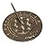 Whitehall 00777 Claddagh Sundial in French Bronze