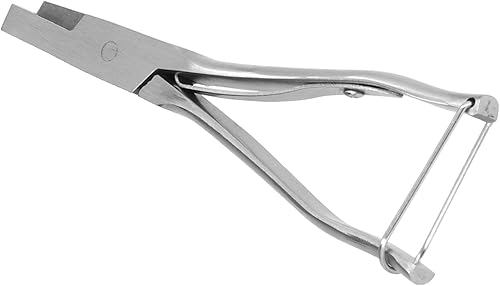 Miniatura 4 de Alicates de etiqueta de oreja para ganado, alicates de acero inoxidable en forma de U para cerdos, ovejas, cabras, ganado, vacas, ganado, etiqueta