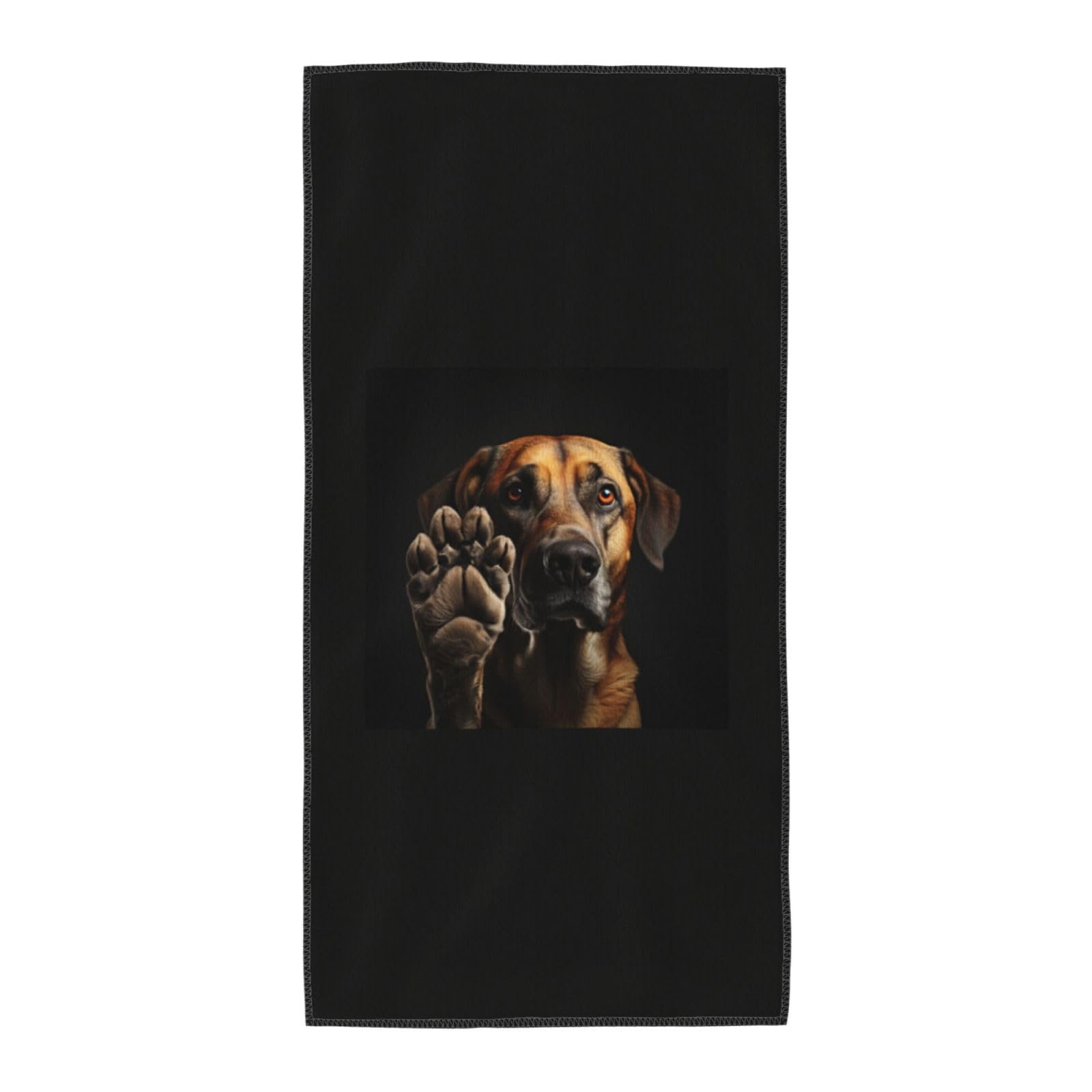 JBJGKHLP Dog Animal Pet Paw Print Adults Extra Long Beach Towel Soft Absorbent Quick-Dry Gym Swimming Running Yoga
