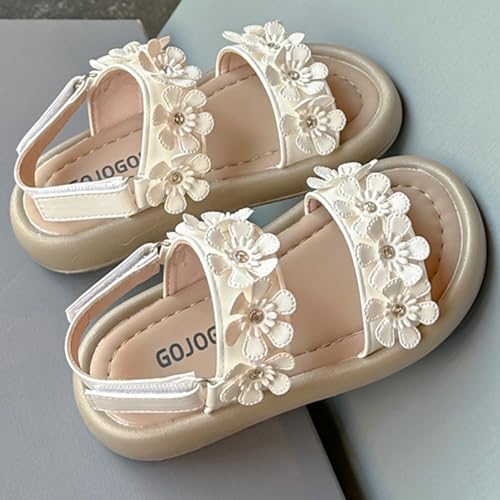 Girls Sandals Girl Cute Solid Color Sandal Kids Shoes Lightweight Soft Comfy Shoe Footwear Outdoor Wedding4