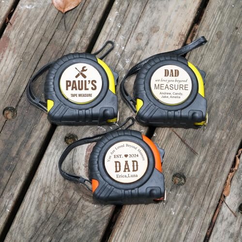 Cinta métrica personalizada para regalo de papá miniatura 5