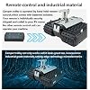 Electric Trailer Mover 450kg Load Capacity Trailer Dolly with Remote Control, Motorised Camper Trolley Kit, Camper RV Caravan Boat Trailer Jack for All Terrain (C)