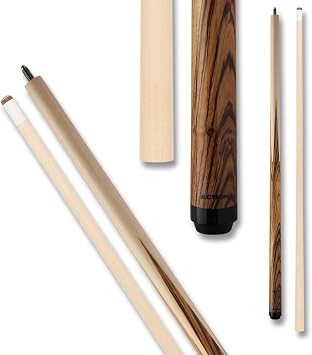 Action Sneaky Pete Billiards Pool Cue Stick - Zebrawood - 18oz