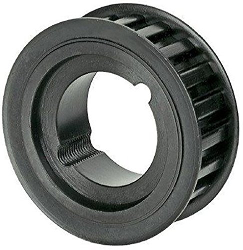 36H300TL.2517ANS Ametric® Inch Steel ANSI Timing Pulley with Flange, 1/2" Pitch for a H300 Synchronous Belt, 36 Teeth, for 2517 ANSI Taper Lock Bushing (American Standard UNC Threads 1/2"- 13 Threads per Inch), 5.73 Inch Pitch Diameter, Without Hub, 3-5/16" Approximate Face Width, 1-3/4" Approximate Width Through Bore (Mfg Code 1-082)