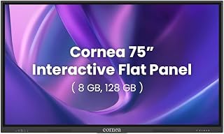 Cornea 75 Inches 4K UHD Touch Screen LED TV UltraTouch Display Interactive Flat Panel Monitor 3840x2160 Pixels Latest Andr... Price In India