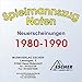 Spielmannszug Noten Neuerscheinungen 1980-1990