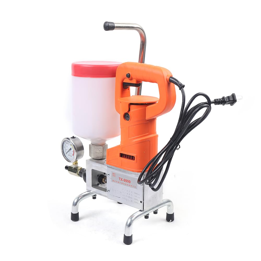 Macchina per iniezione ad alta pressione, 720 W, pompa di iniezione, riempitrice perfusion per crepe di calcestruzzo, riparazione di perdite in acqua, piscina, casa, tetto, 10000psi 1.65lbs/min