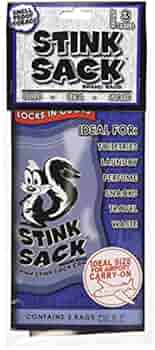 Stink Sack 3pc Smell Proof Storage Bags - Black ... - Amazon.com