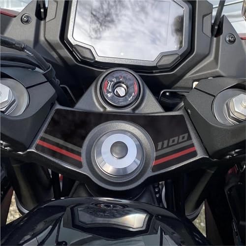 Pegatinas protectoras yugo superior para motocicleta Kawasaki Ninja 1100SX 2025 mitad columna 2