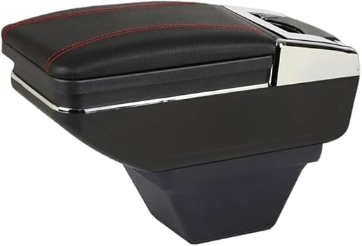 Black Leather Car Armrest Interior Parts Center Console Armrest Box Seat Console for MG ZS 2017 2018 2019 2020 Auto Armrests