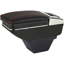 Black Leather Car Armrest Interior Parts Center Console Armrest Box Seat Console for MG ZS 2017 2018 2019 2020 Auto Armrests