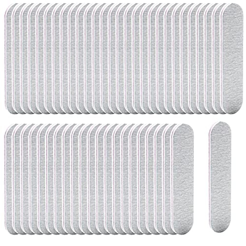 50 Packs 100/180 Grits Mini Nail Files and Buffers Double Sided Emery Boards Manicure Tool for Acrylic Nails Nail Care