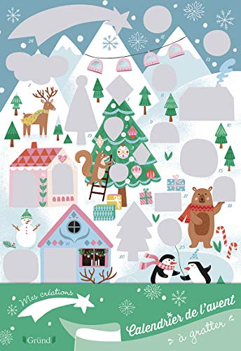Télécharger Calendrier de l'Avent à gratter Livre eBook France