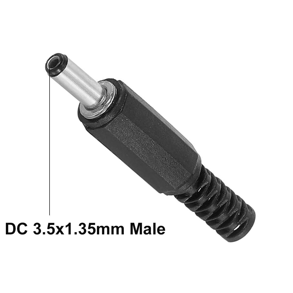 10 Pz DC 3.5mm X 1.35mm Spina Maschio Femmina Martinetti Connettore Di Alimentazione DC Tipo Di Saldatura Spine Di Alimentazione DC Presa Adattatore 3.5x1.3mm - Foto 6