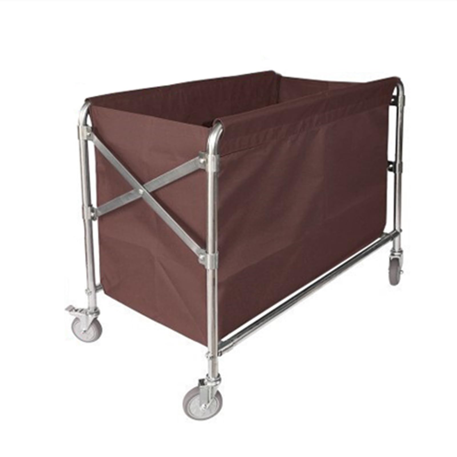 Carro de servicio de habitaciones para el servicio de limpieza Carro plegable for ropa de hotel, carro de recogida de ropa for habitación de huéspedes, carro de servicio, carro de limpieza, carro de l