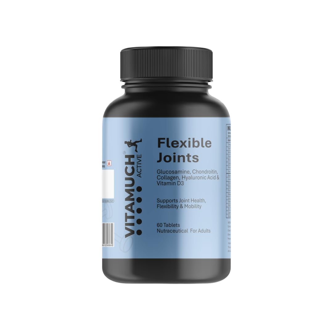 Joint Support Tablets for Men & Women | Helps Reduce Joint Pain, Improve Mobility & Flexibility | With Glucosamine, Chondroitin, Collagen Type II, Hyaluronic Acid & Vitamin D3 | 60 Tablets-image-13