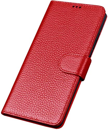 Étui portefeuille iPhone SE 2022 rouge housse clapet clapet magnétique