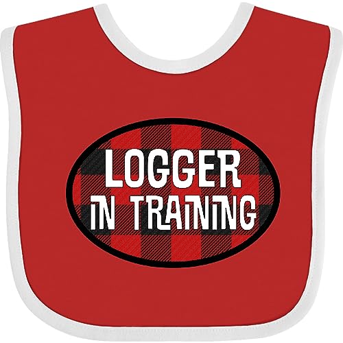 inktastic Future Logger in Training Baby Bib