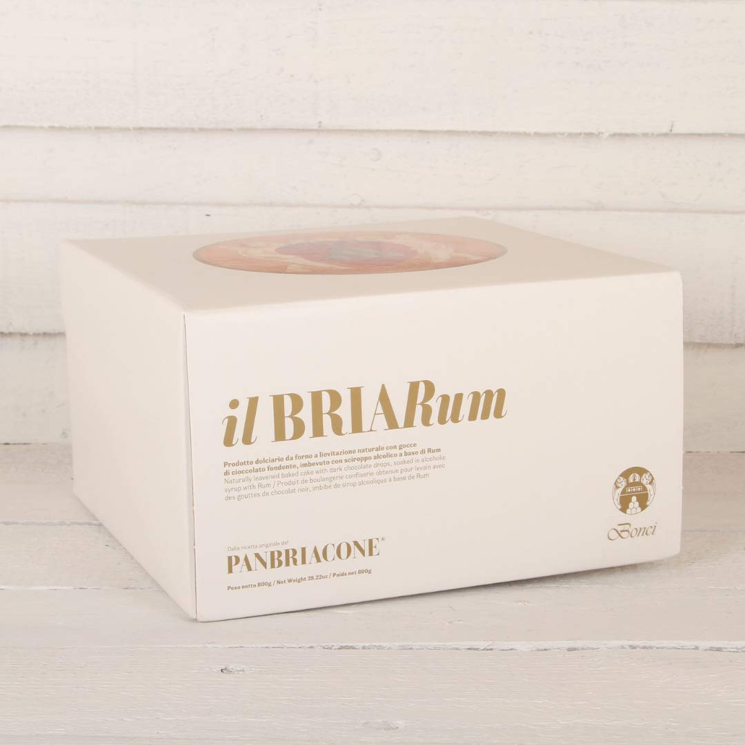 Bonci | Il Bria Rum | gr 800 Panettone Artigianale