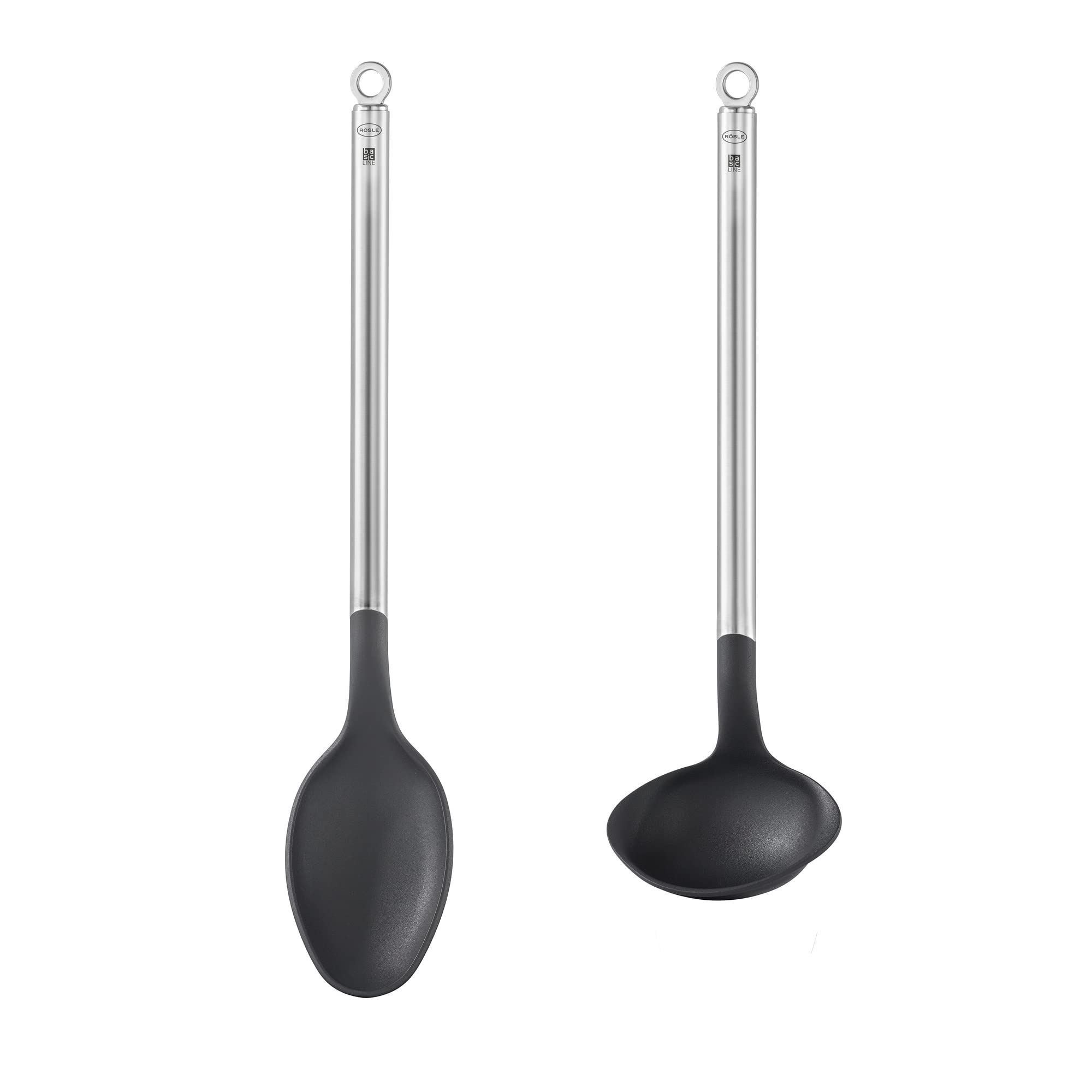 RÖSLE Basic Line Gourmet Sauce Set, 2 Pieces, Black 7 Silver