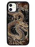 VUTTOO for iPhone 11 Case - Chinese Golden Dragon Pattern Phone case - TPU Shock Absorption Protection Phone Cover Case