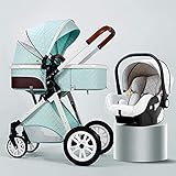 ? Kinderwagen Ergonomisches Design, ideal für Säuglinge und Kleinkinder. Splitter Aussehen sieht sehr elegant und luxuriös aus; Stoßdämpfungsdesign, Die geeignete Stoßdämpfungsintensität kann an unterschiedliche Straßenbedingungen angepasst werden