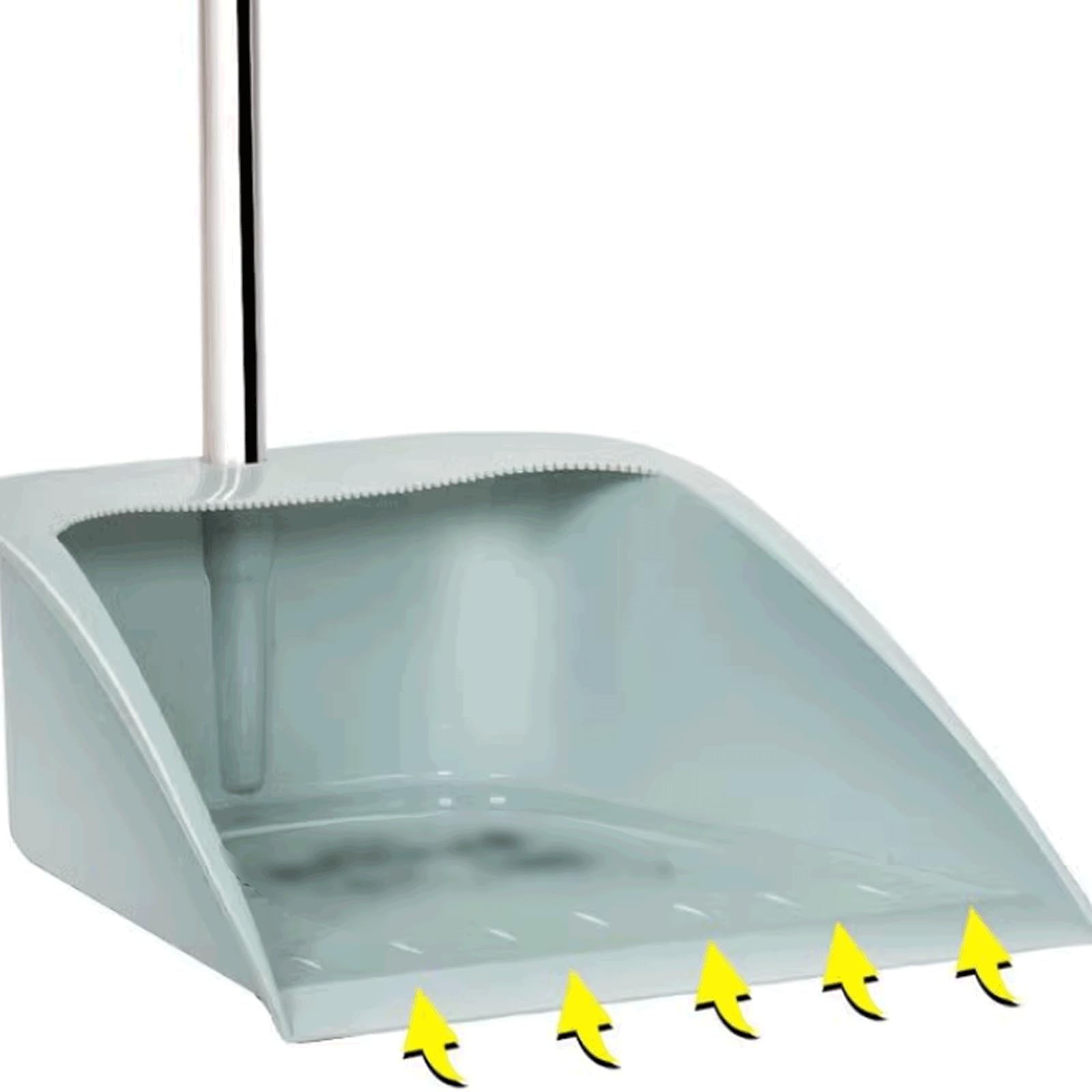Set Scopa e Paletta in plastica Scopa e Paletta in Acciaio Inox con Paletta a Scatto Scopa e Paletta Verdi
