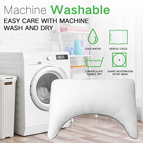 SILKOKOON-Memory-Foam-Queen-Size-Pillows-Bed-Pillow-for-Neck-and-Shoulder-Pain-Soft-Luxury-Pillows-for-Side-Sleeping-Adjustable-Cooling-Pillow-with-Washable-Removable-Bamboo-Cover